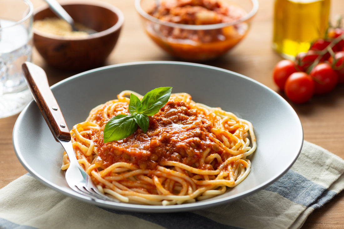 Rezept: Linsen-Bolognese – Vegan