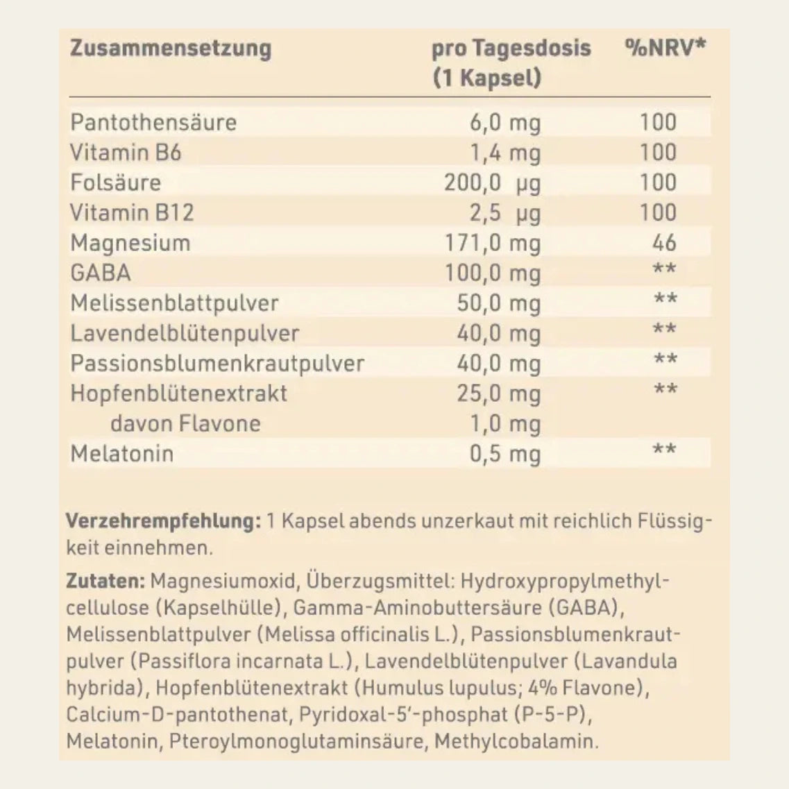 Erholung Nacht