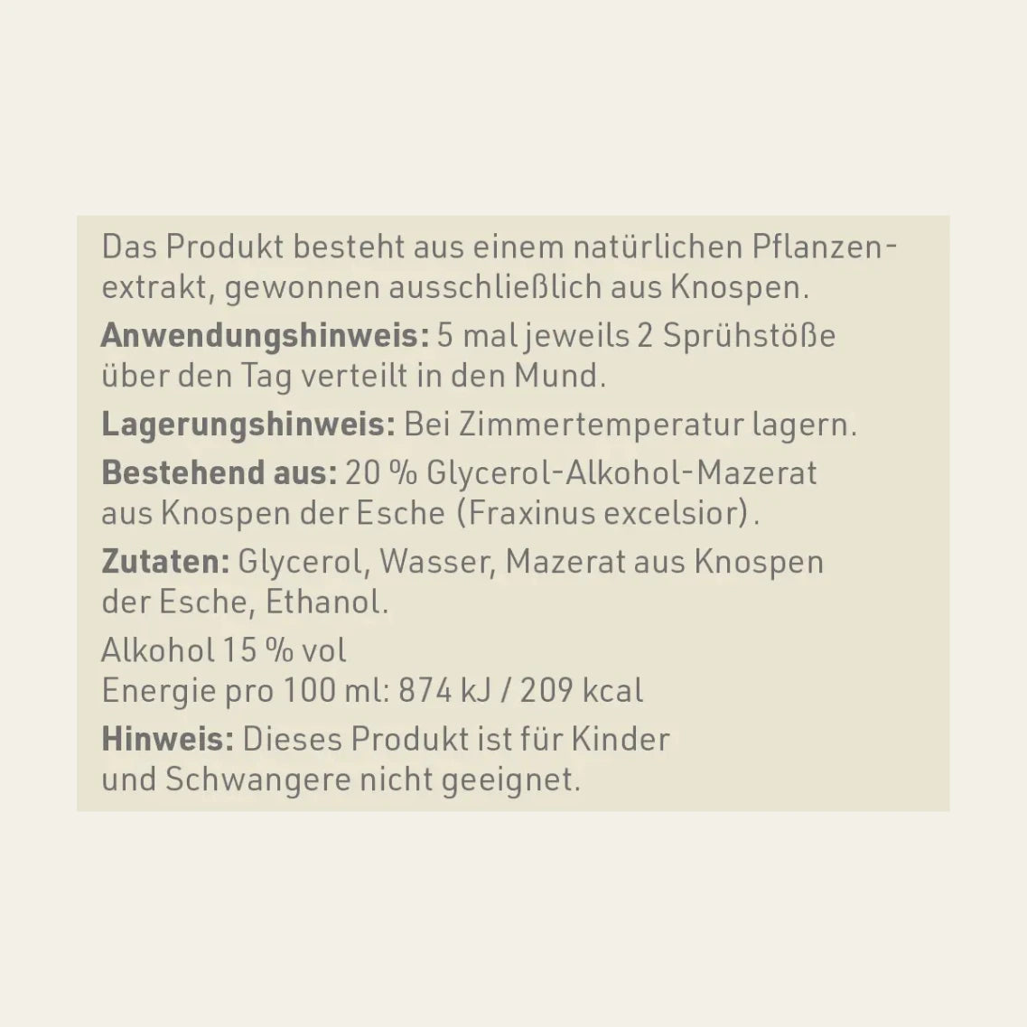 Esche - Gemmomazerat
