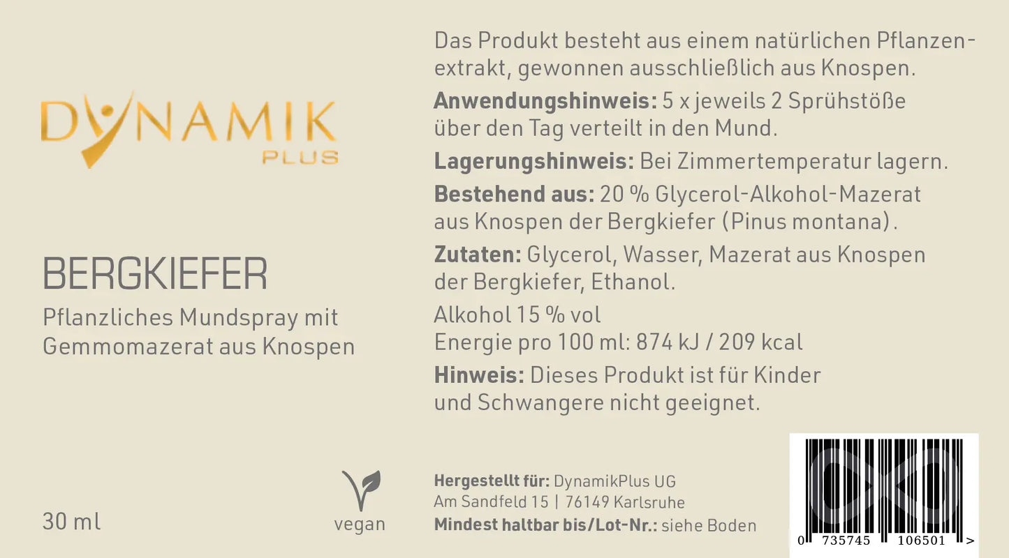 Bergkiefer - Gemmomazerat
