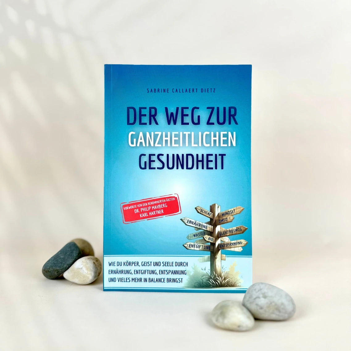 Buch mit dem Titel "Der Weg zur Ganzheitlichen Gesundheit"