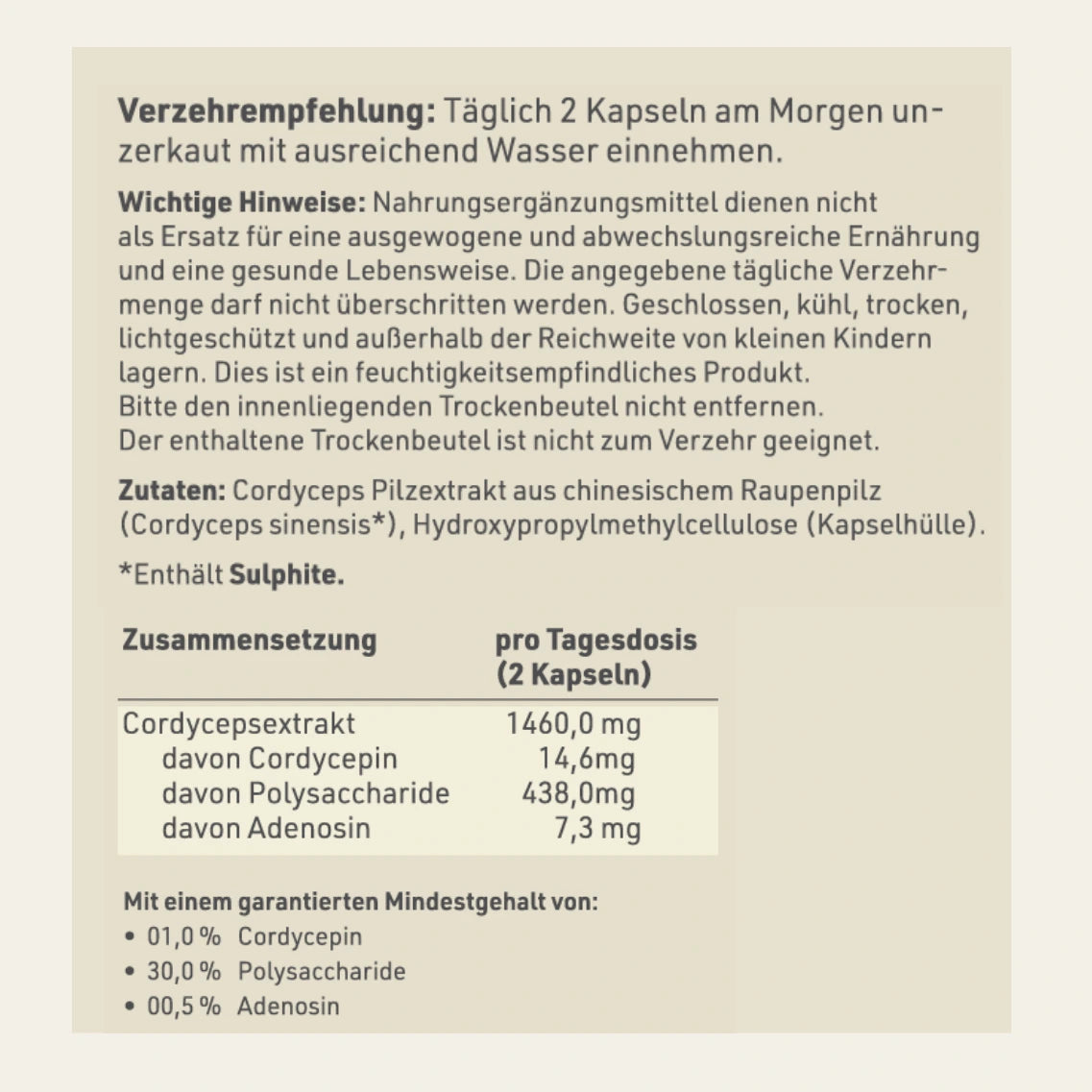 Cordyceps Forte