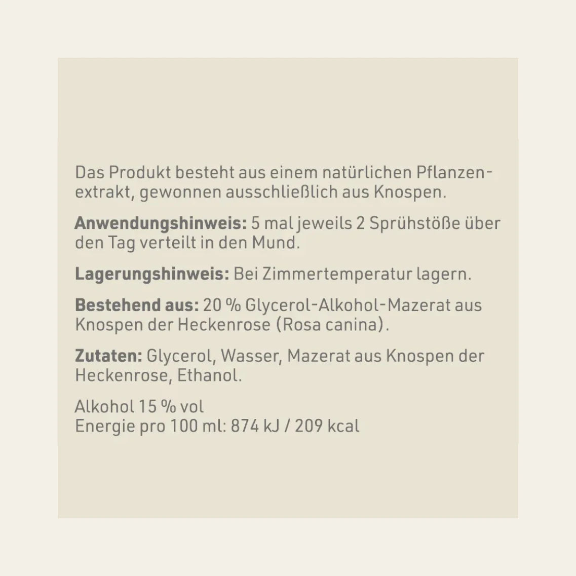 Heckenrose - Gemmomazerat