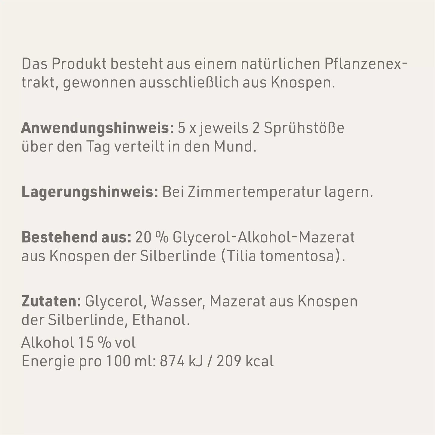 Silberlinde - Gemmomazerat