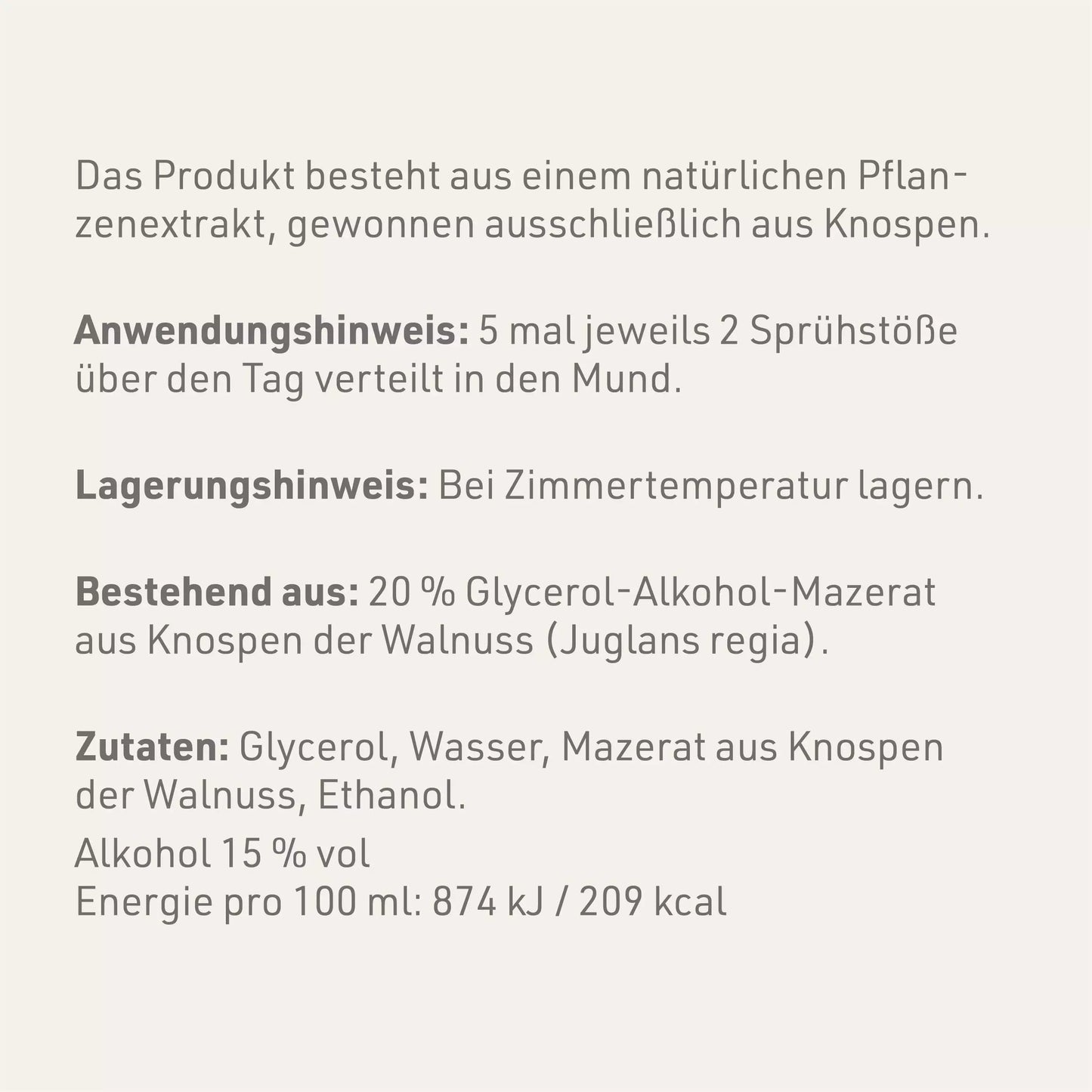 Walnuss - Gemmomazerat