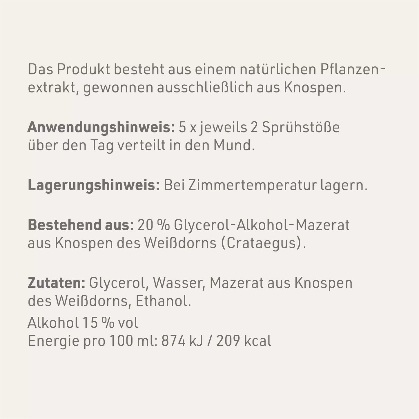 Weissdorn - Gemmomazerat
