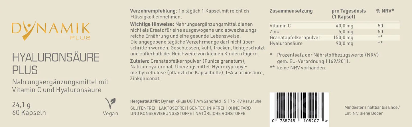 Hyaluronsäure Plus