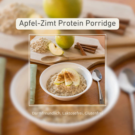 Apfel-Zimt Protein Porridge