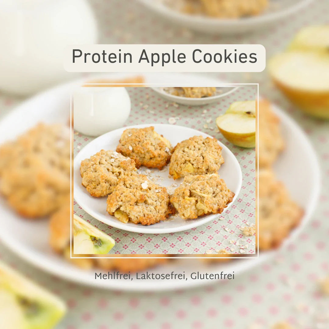 Soft Protein Apple Cookies
