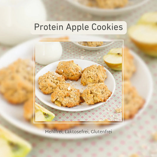 Soft Protein Apple Cookies