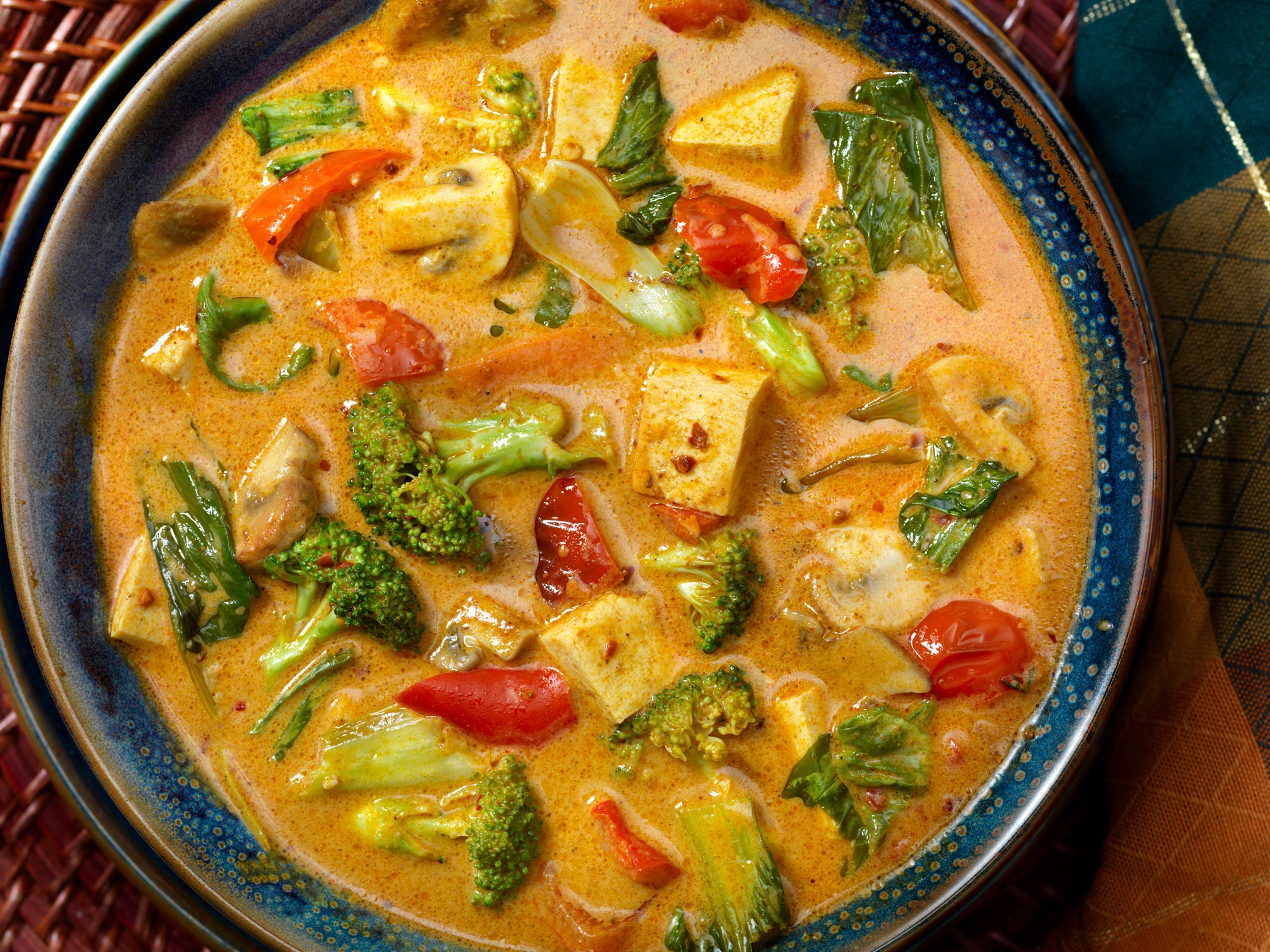 Gemüse-Curry mit Tofu