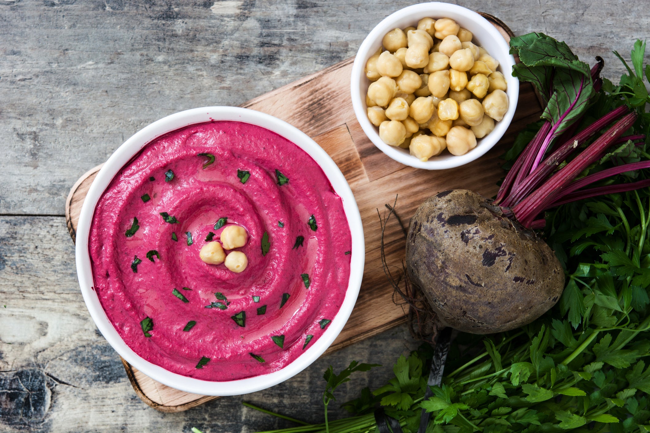 Rote-Beete-Hummus