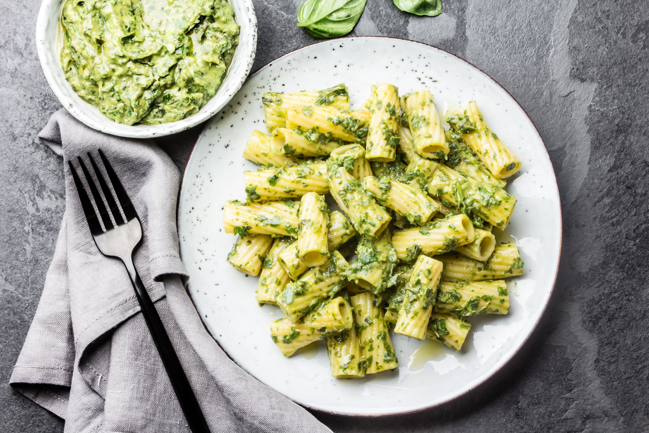 Gesunde Avocado-Pasta