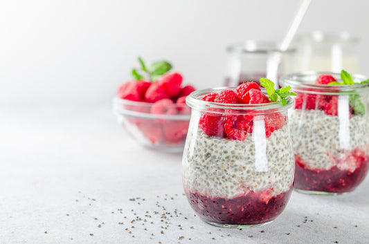Gesunder Silvester-Chia-Pudding