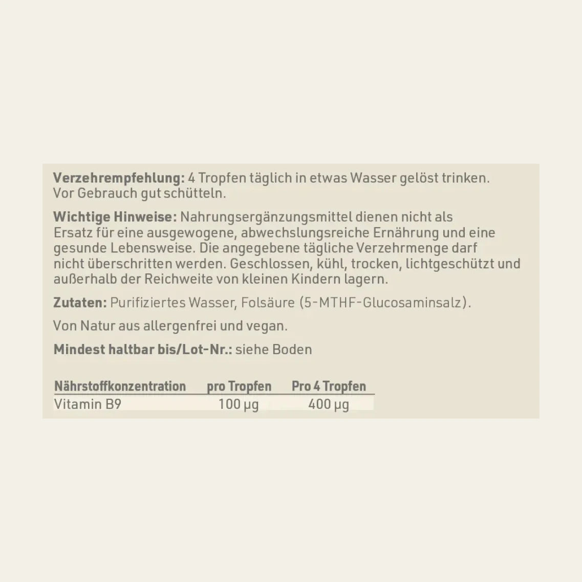 Folsäure