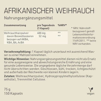 Afrikanischer Weihrauch