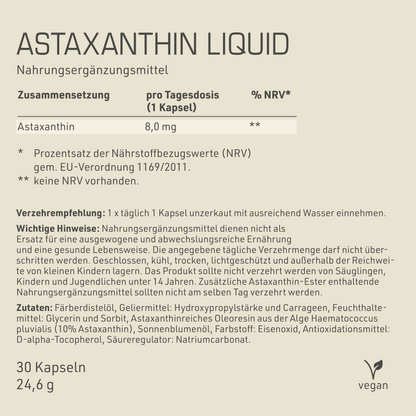 Astaxanthin Liquid
