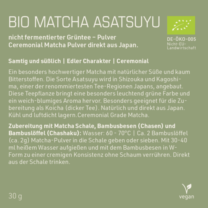 Bio Matcha Asatsuyu