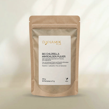 Bio Chlorella Mikroalgen Pulver