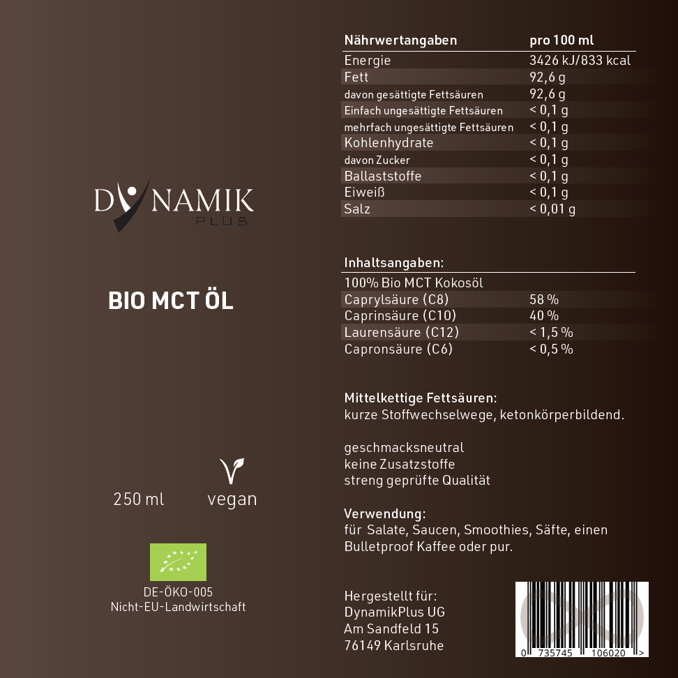 BIO MCT ÖL