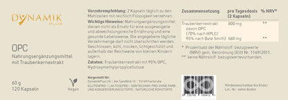 DYNAMIKPLUS Etikett "OPC"