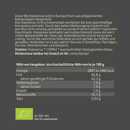 Bio Kokosmus