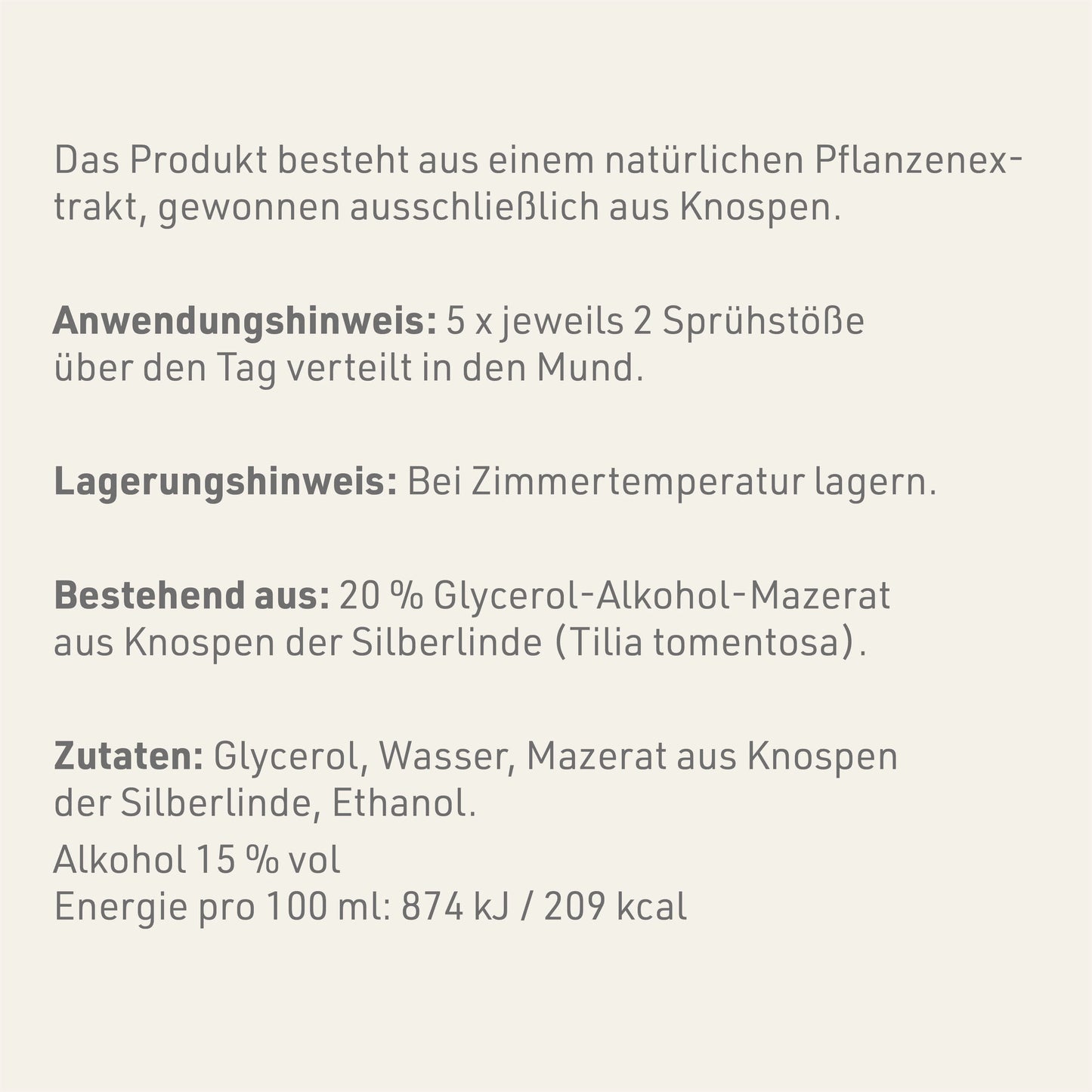 Silberlinde - Gemmomazerat