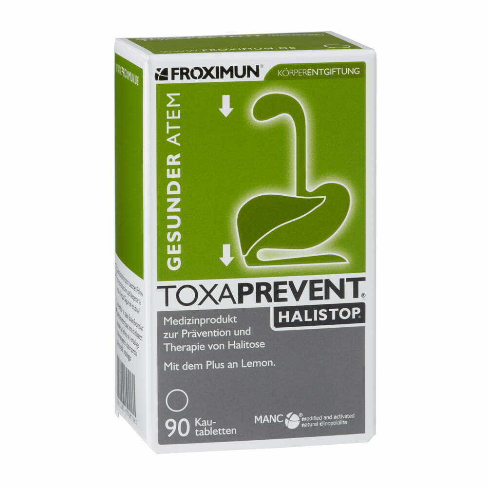 TOXAPREVENT® HALISTOP® Kautabletten (ZEOLITH)